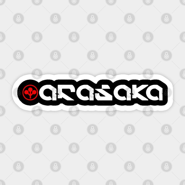 Arasaka Corporation Logo Sticker by ilhaamindra